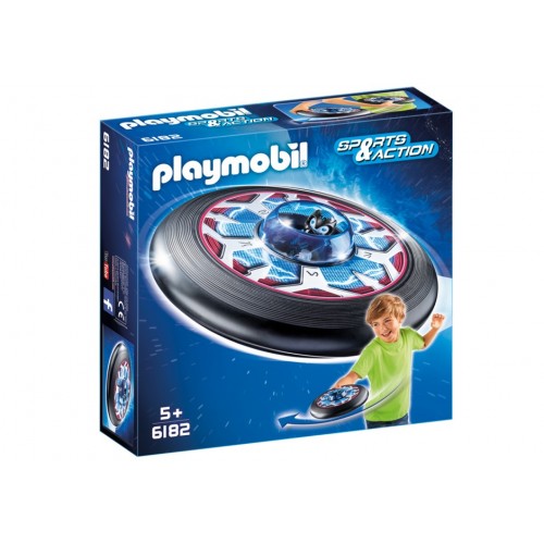 6182 Frisbee celeste con Alien - Playmobil