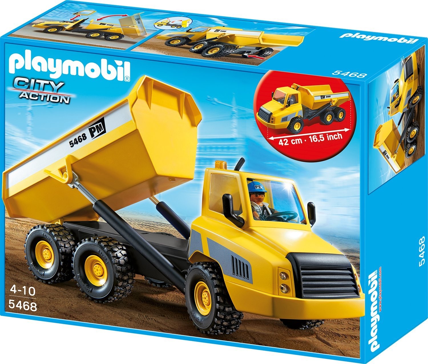 5468-grand camion pour travail-Playmobil - Playmobileros - Tienda