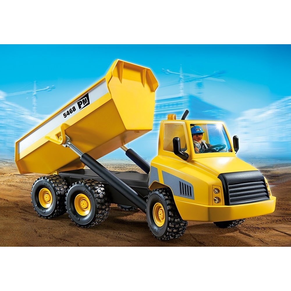 5468-grand camion pour travail-Playmobil - Playmobileros - Tienda de  Playmobil Nuevo y Ocasión