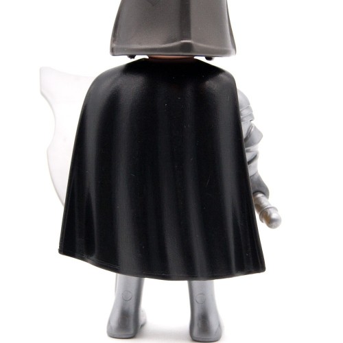 Capa Negra Ondulada - Medieval - Playmobil