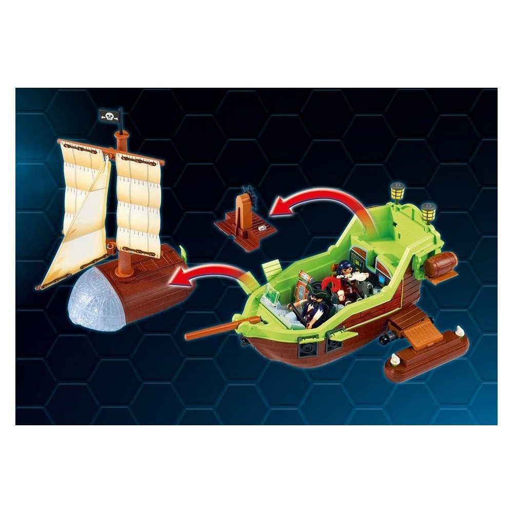 Giraffe Bandiet Situatie 9000-pirate Chameleon with Ruby-Playmobil novelty 2017 Germany -  Playmobileros - Tienda de Playmobil Nuevo y Ocasión