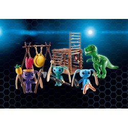 Guerreros Alienígenas con Trampa T-Rex - Super 4 - Playmobil Novedad 2017