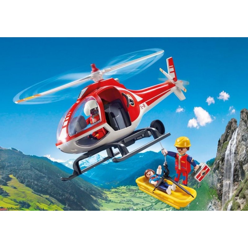 sauvetage par hélicoptère 9127 - nouveau Playmobil 2017 Allemagne