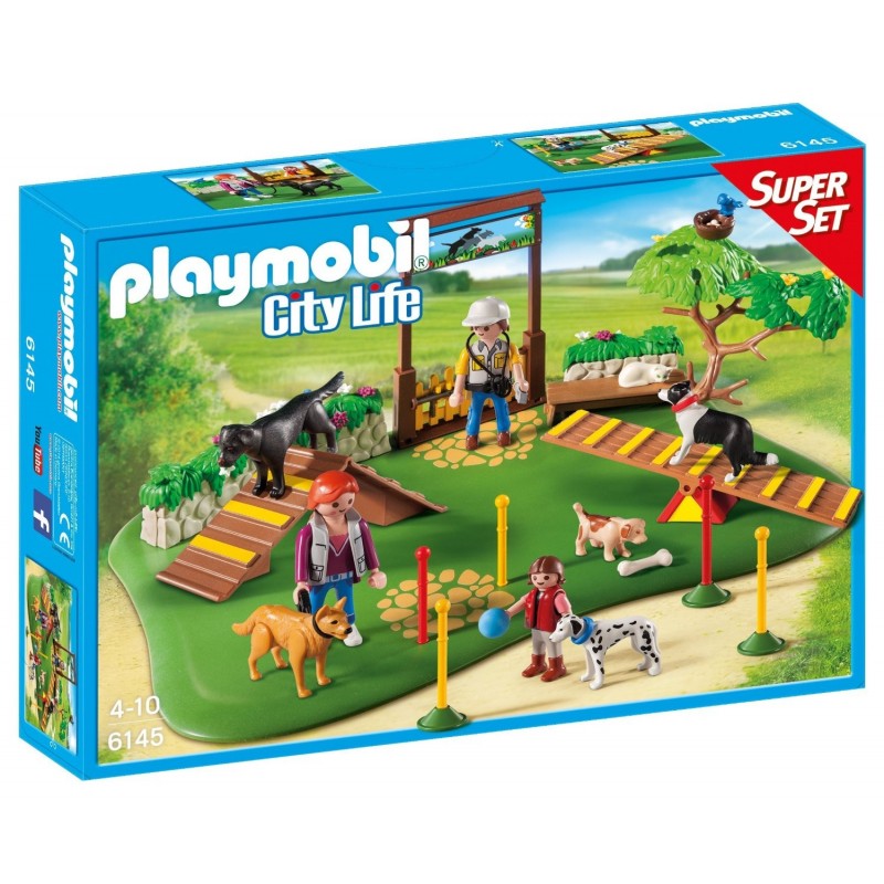 6145 parco cani - Super Set - Playmobil
