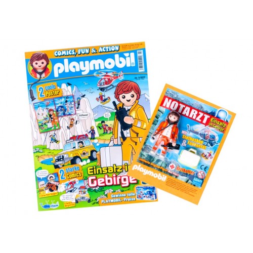 80586 - Magazine Play mobil 02/2017 - (German Version) - emergency physician gift