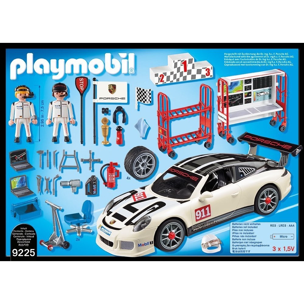 originalverpackte Neuware Playmobil 9225 Porsche 911 GT3 Cup 