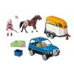 5223 veicolo con pony di rimorchio - Playmobil