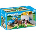 5223 vehicle with trailer ponies - Playmobil