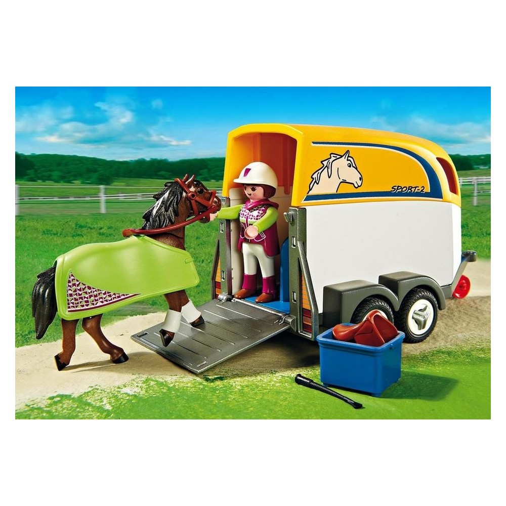 Serrated Samuel snak 5223 vehicle with trailer ponies - Playmobil - Playmobileros - Tienda de  Playmobil Nuevo y Ocasión