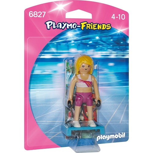 6827 female trainer Fitness - Playmobil
