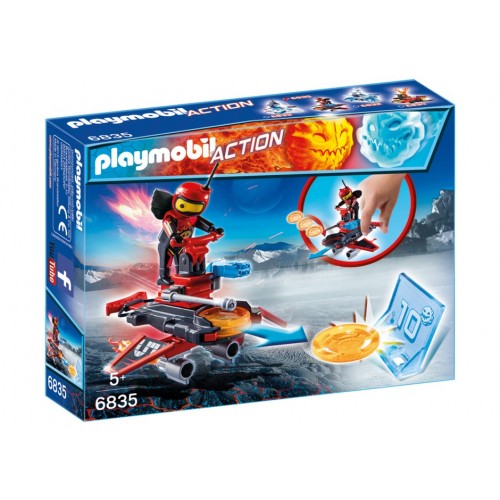 6835 Launcher android - incendie Playmobil