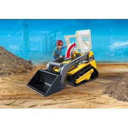 5471 excavator Miniloader with worker - Playmobil