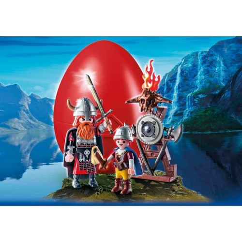 9209 Chief Viking and son - Playmobil