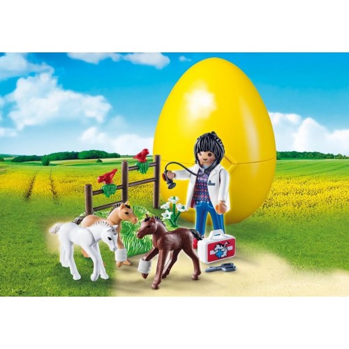 9207 Veteriania with Colts - Playmobil