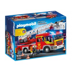 5362 - Camión Bomberos con Escalera y Luces - Playmobil