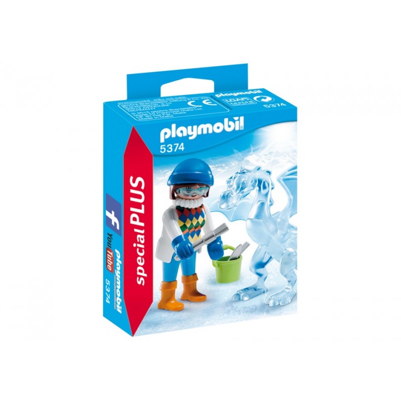 5374 artiste sculpteur de glace - Playmobil de Plus spécial