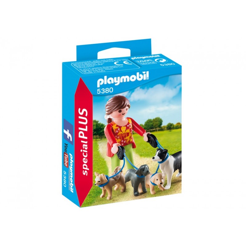5380 paseadora des chiens - Playmobil de Plus spécial