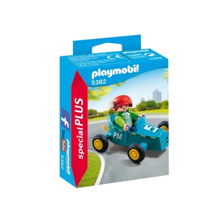 5382. ребенок с ретро Kart - специальные плюс Playmobil