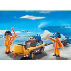 bagages de 5396 remorqueur aéroport - Playmobil