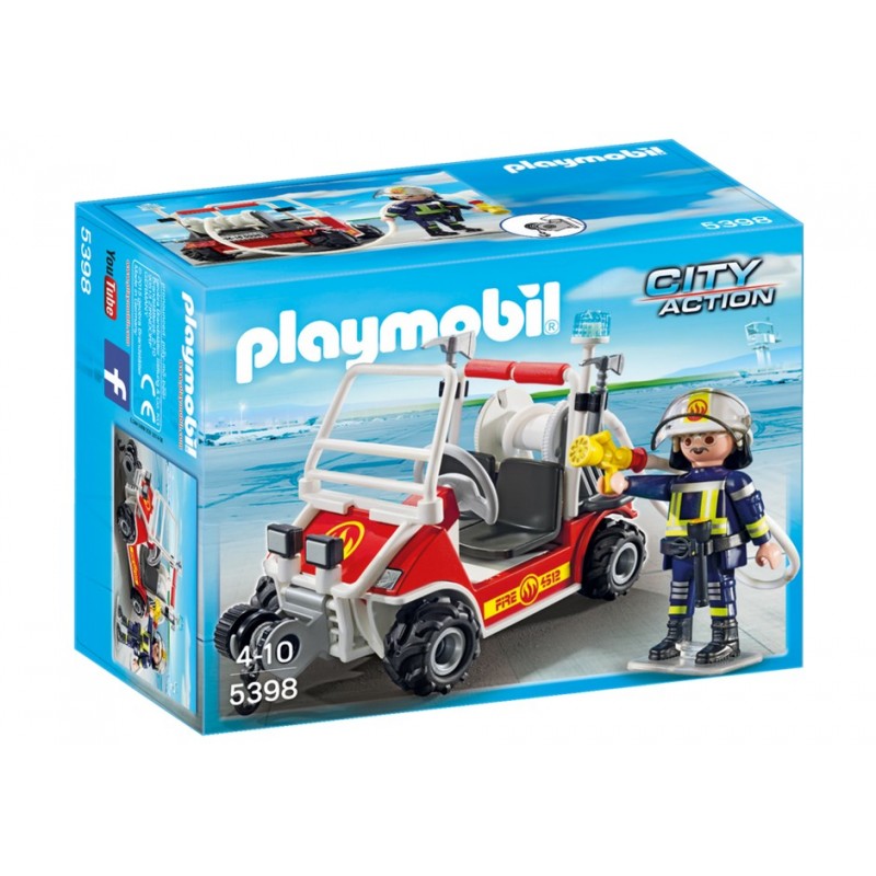 5398 car airport - Playmobil firefighters