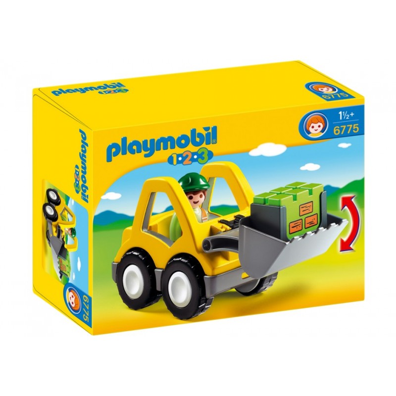 6775 excavator 1.2.3 - Playmobil