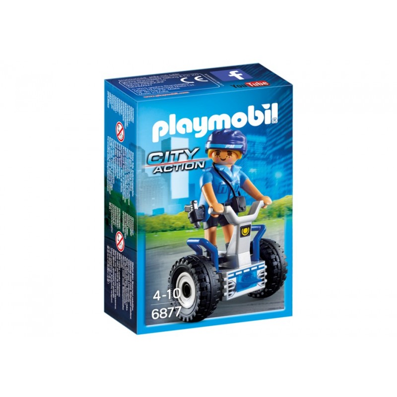 6877 - Mujer Policía con Segway - Playmobil