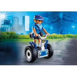 6877 policewoman with Segway - Playmobil