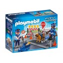 6878 contrôle de verrouillage Street - police Playmobil