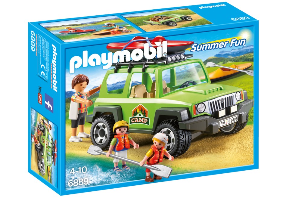 playmobil voiture camping
