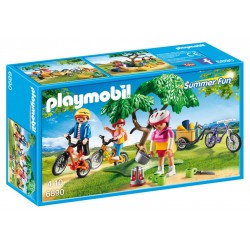 6890 family camping bike - Playmobil