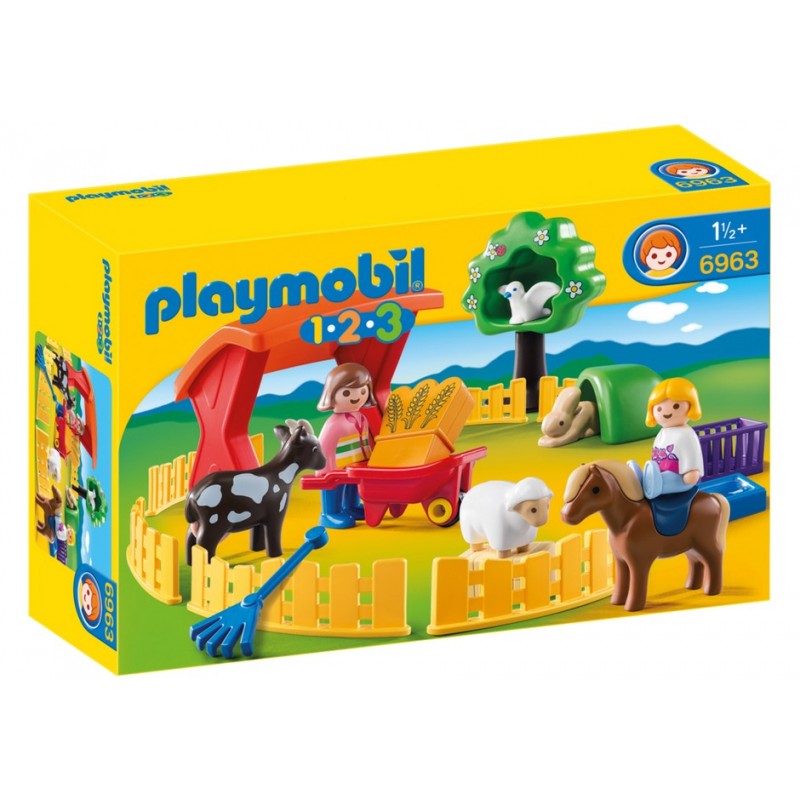 6963 petit Zoo 1.2.3 - Playmobil