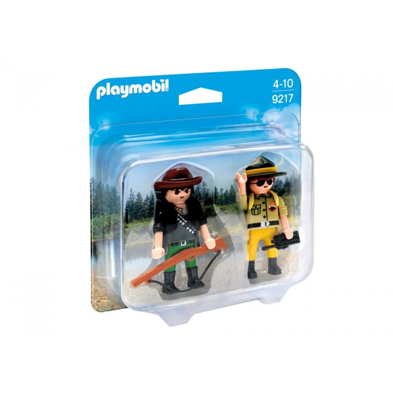9217 - Duopack Ranger and poacher - Playmobil