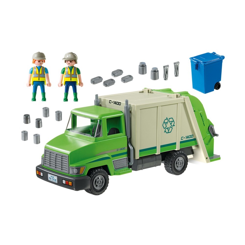 Le grumier camion trandport bois - Playmobil à la Montage 9115