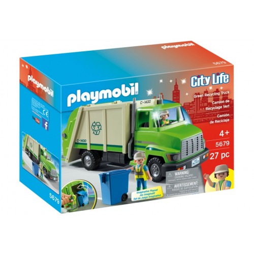 camion di immondizia 5679 - esclusiva noi - Playmobil
