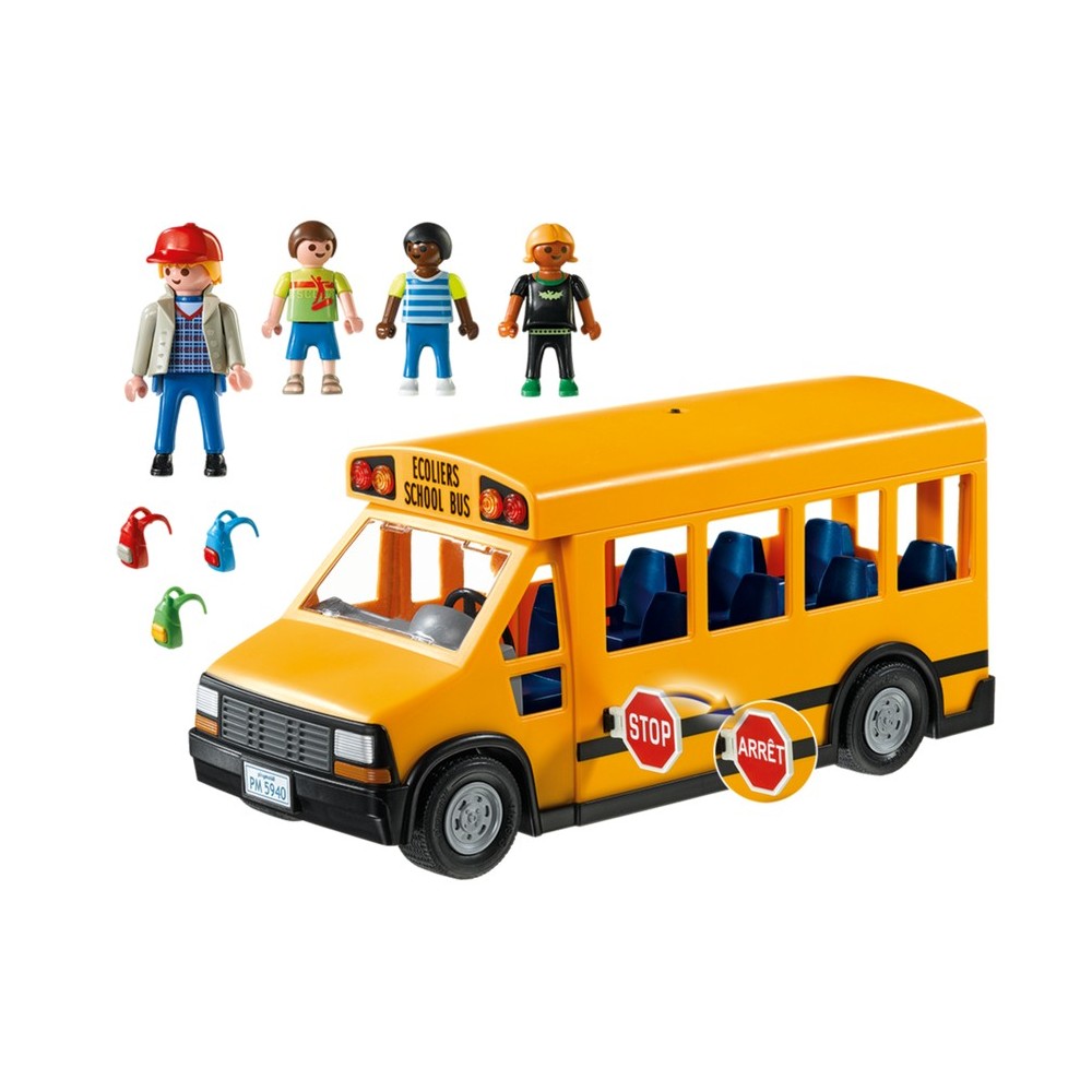 5680. autobus scolaire - exclusif nous - Playmobil - Playmobileros - Tienda  de Playmobil Nuevo y Ocasión