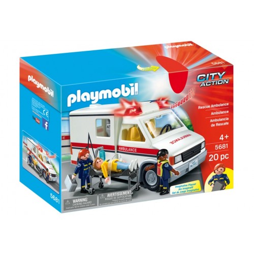5681 ambulance - exclusive USA - Playmobil