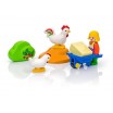 6965 farm with hens 1.2.3 - Playmobil