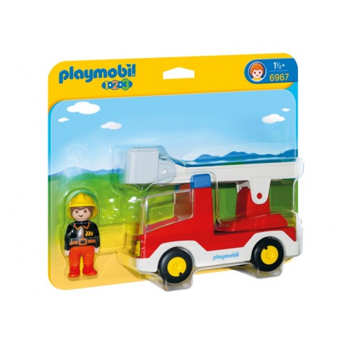 camion de pompier 6967 1.2.3 - Playmobil