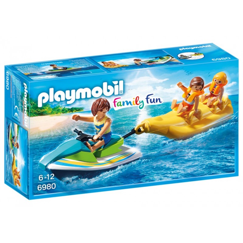 6980 - Moto de Agua con Flotador Plátano - Playmobil