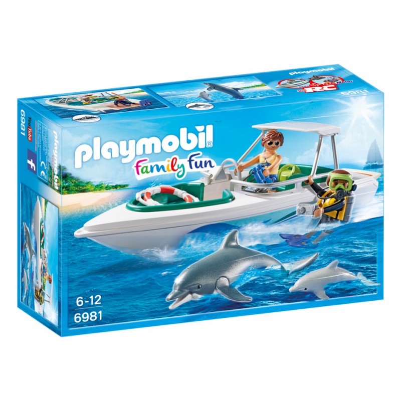 6981 - Equipo de Buceo con Lancha - Playmobil