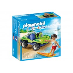 6982 surfeur avec Quad - Playmobil