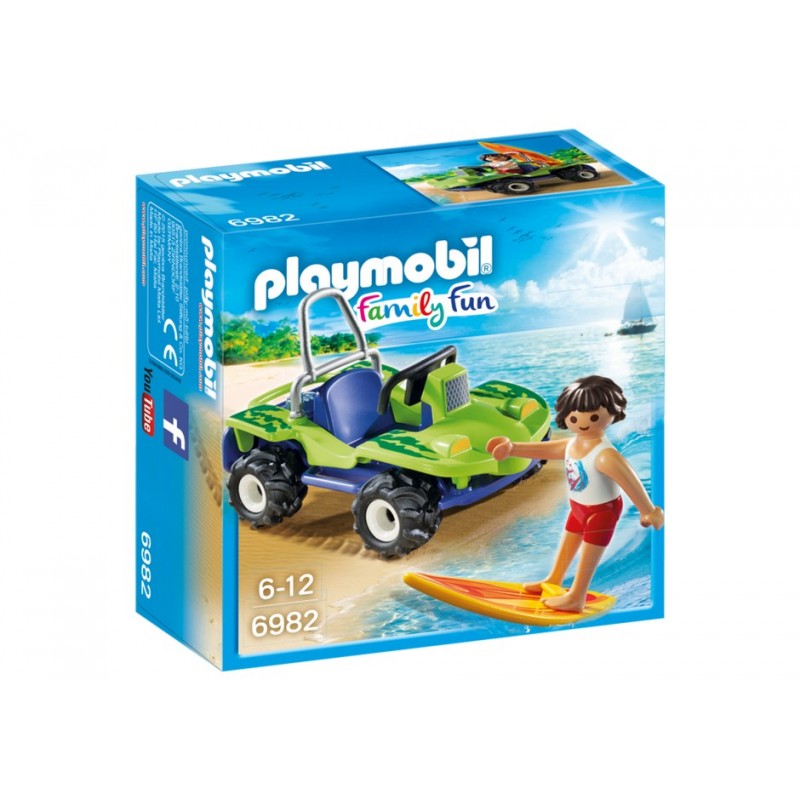 6982 surfista con Quad - Playmobil
