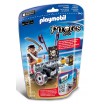 6165 - Cañón Negro Interactivo con Bucanero - Playmobil