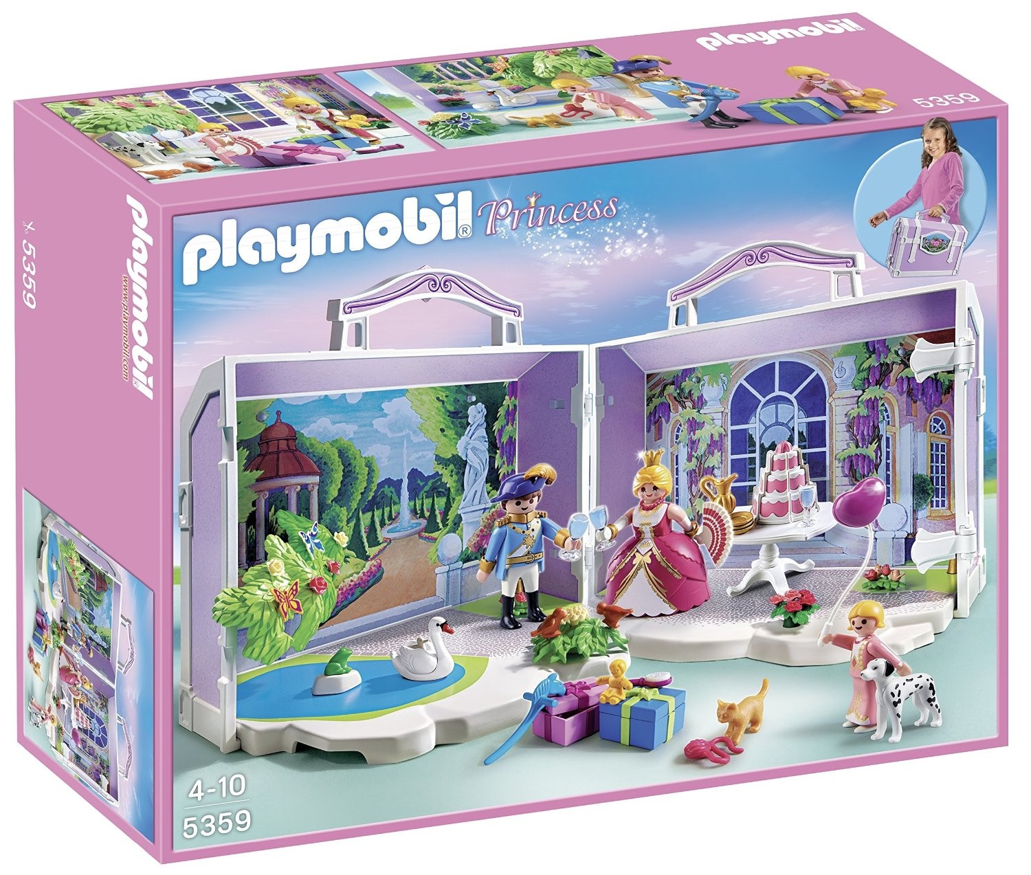 5359 Maletin Cumpleanos Princesa Playmobil Playmobileros Tienda de Playmobil Nuevo y Ocasion