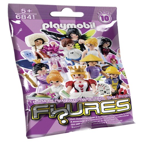 6841 figure Playmobil - sulle donne di sorpresa - serie 10-