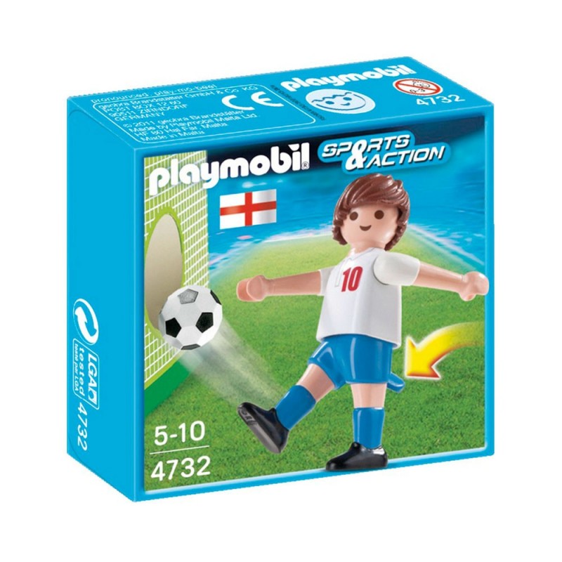 4732 - Futbolista Inglaterra - Playmobil