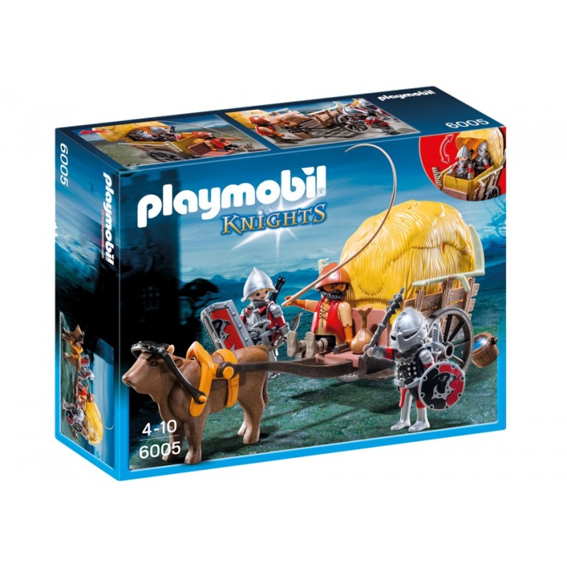 6005 - Caballeros del Halcón con Carruaje Camuflaje - Playmobil