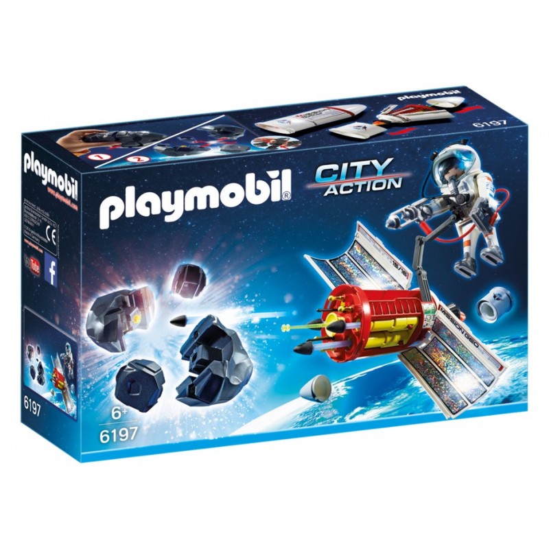 6197 - Satélite con Laser Rompe Meteoritos - Playmobil
