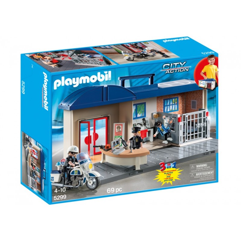 5299 - Estación de Policía Maletín - Playmobil