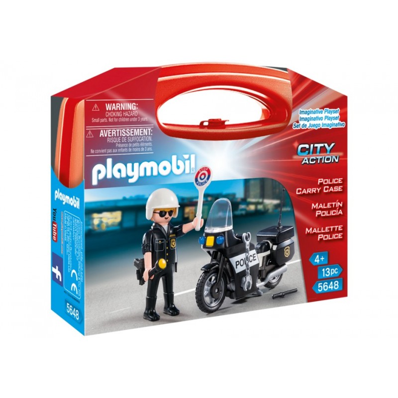 Playmobil Llavero Set 70648 Oficial de Policía Policía Regalo NUEVO